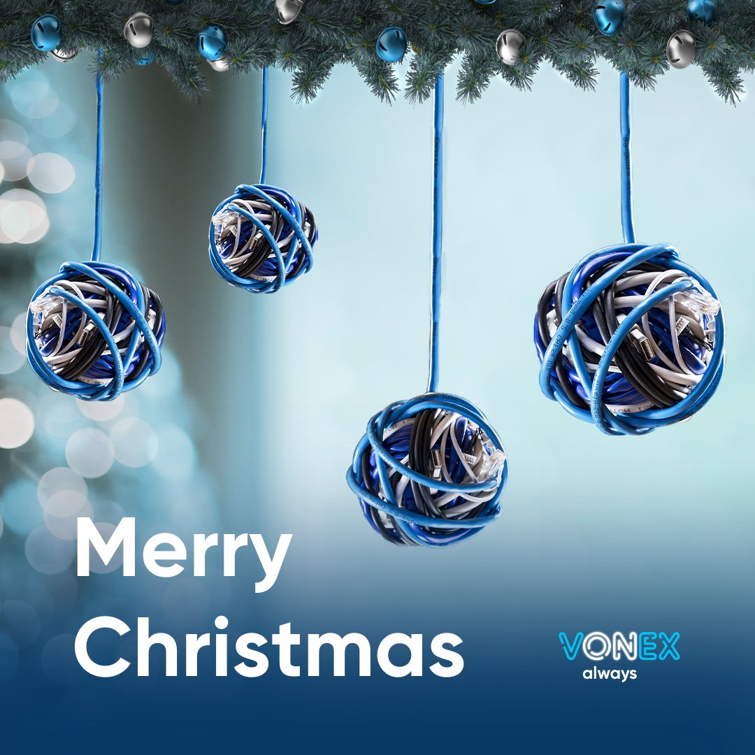 To Our Valued Customers &amp; Channel Partners, 
 
We wish you a wonderful holiday season and look forward to connecting you with happiness and prosperity in 2025 and beyond 🎉
 
#MerryChristmas #HappyNewYear #Vonex #Telecommunications