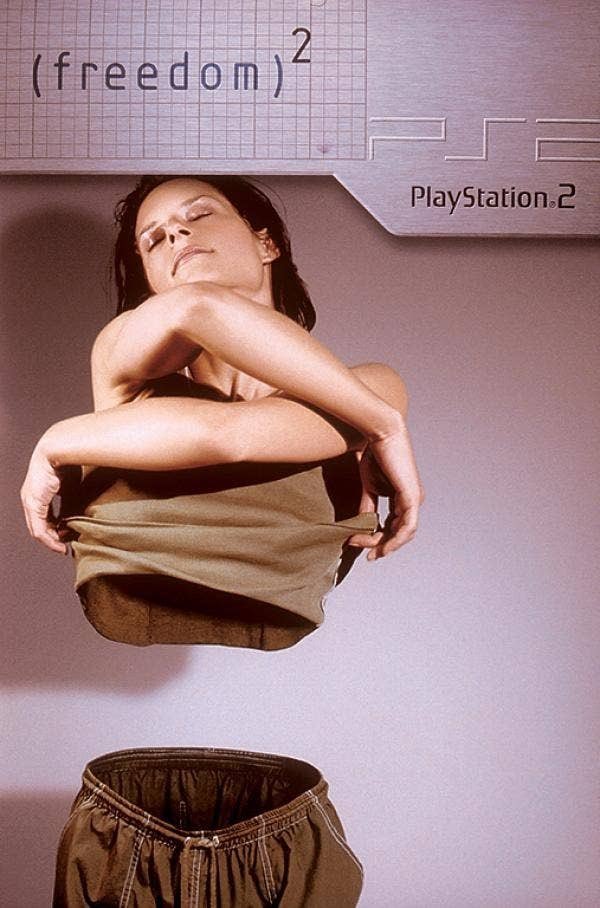 wsspcompanyy's tweet photo. Anúncios do PlayStation 2 do início dos anos 2000. https://t.co/2HrTwMIoNu
