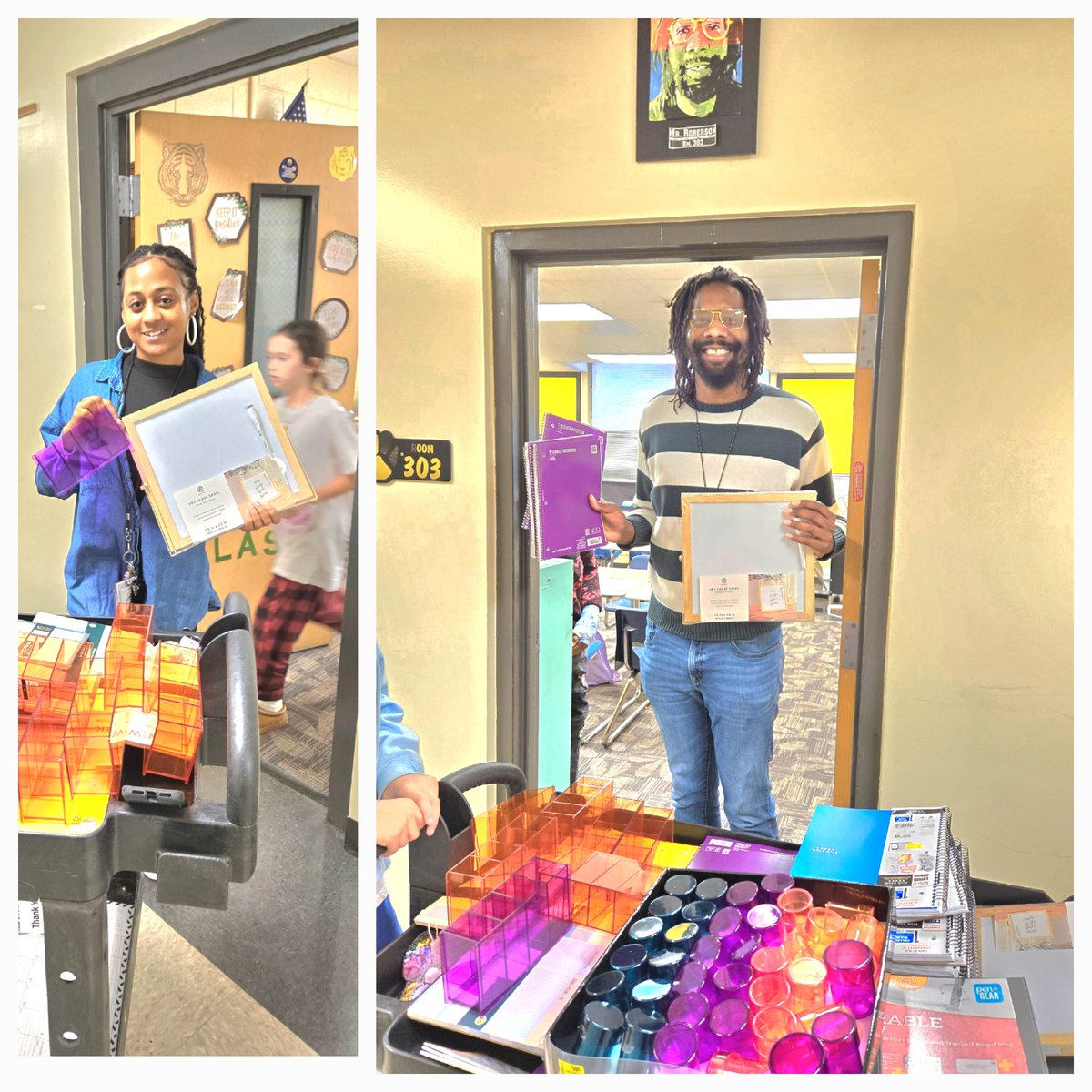 KimCayetano4's tweet photo. Herschel Jones Middle School educators appreciate Walmart Supercenter in Hiram, Ga, for the donation of school supplies for our scholars.
#HJMS🧡HiramWalmartStore#618 https://t.co/ffuBj9Diz9