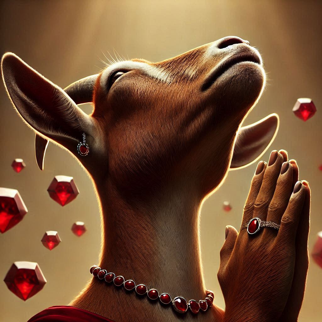 RubyGoatCTO's tweet photo. Wrapped up a gracious Sunday, and I hope you all had a joyous one, too! ✨ Here's to a fantastic week ahead! 🐐 #SundayVibes #FREEDOMGOAT https://t.co/Mt5kVYV5g2