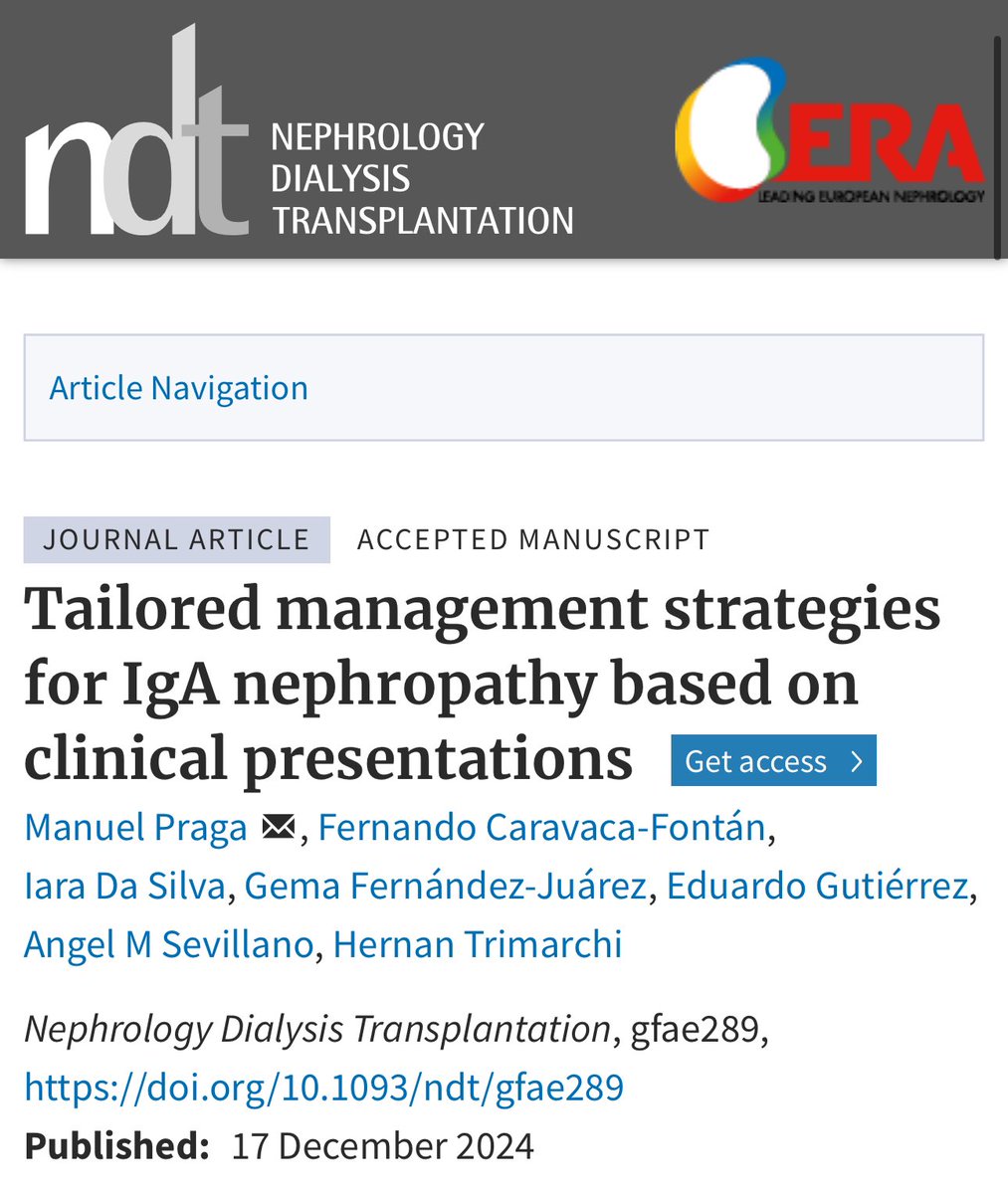 DanielDiazNF's tweet photo. Management strategies for IgAN based on clinical presentations:

▫️Classic IgAN +/- proteinuria
▫️IgAN w/macrohematuria
▫️Pure nephrotic syndrome
▫️Rapidly progressive/Crescentic IgAN
▫️IgAN w/malignant HTN/TMA
▫️IgAN w/pregnancy
▫️Post transplant IgAN
🔗 https://t.co/gKXuuSXayM https://t.co/OfszxVfhD0