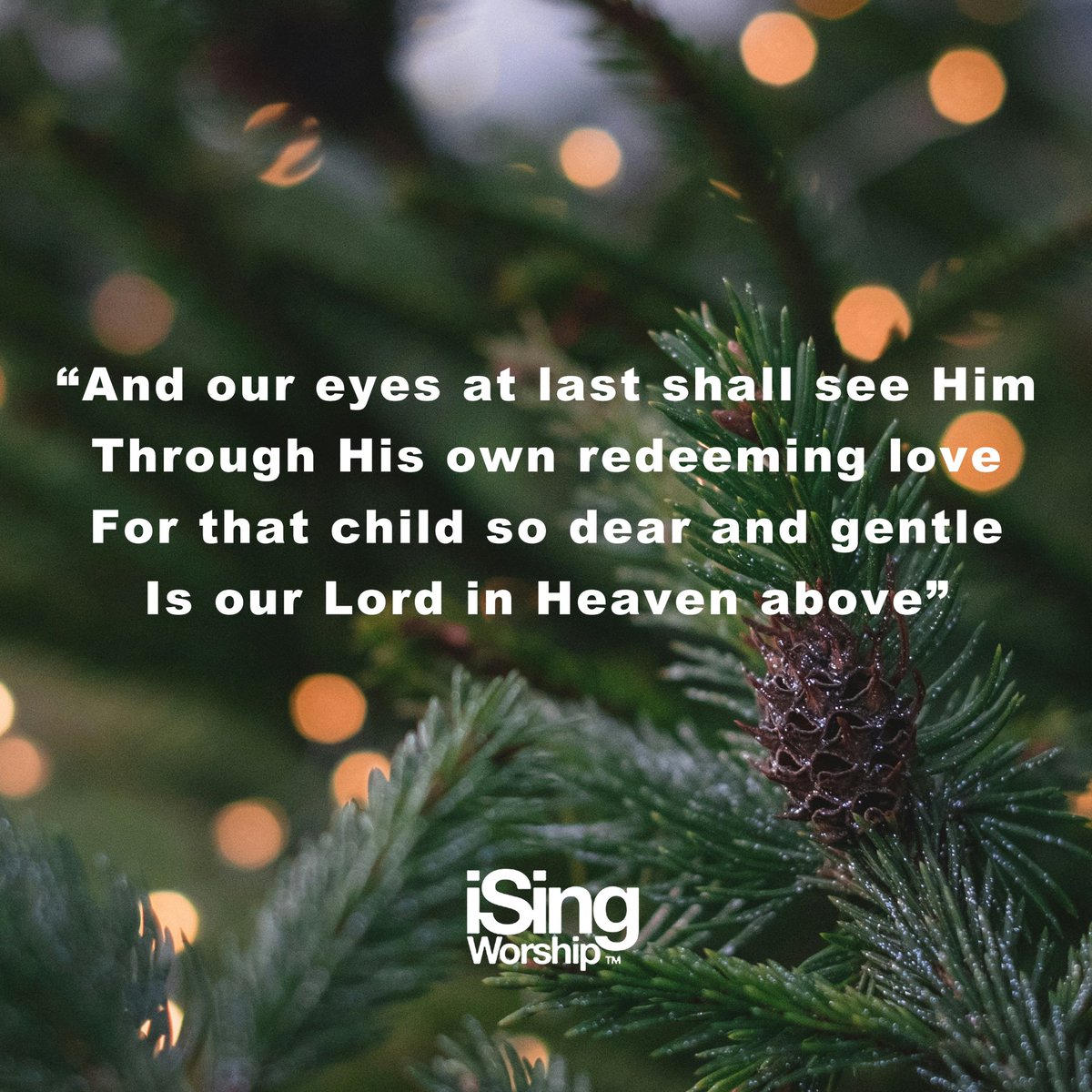 It’s the last few days to enjoy our fabulous Christmas catalogue ✨ Hope everyone is having a fabulous Christmas time. 
 
‘Once In Royal David’s City’ and other Christmas carols available now. 

#christmas #festive #christmasmusic #isingworship #christmascarols