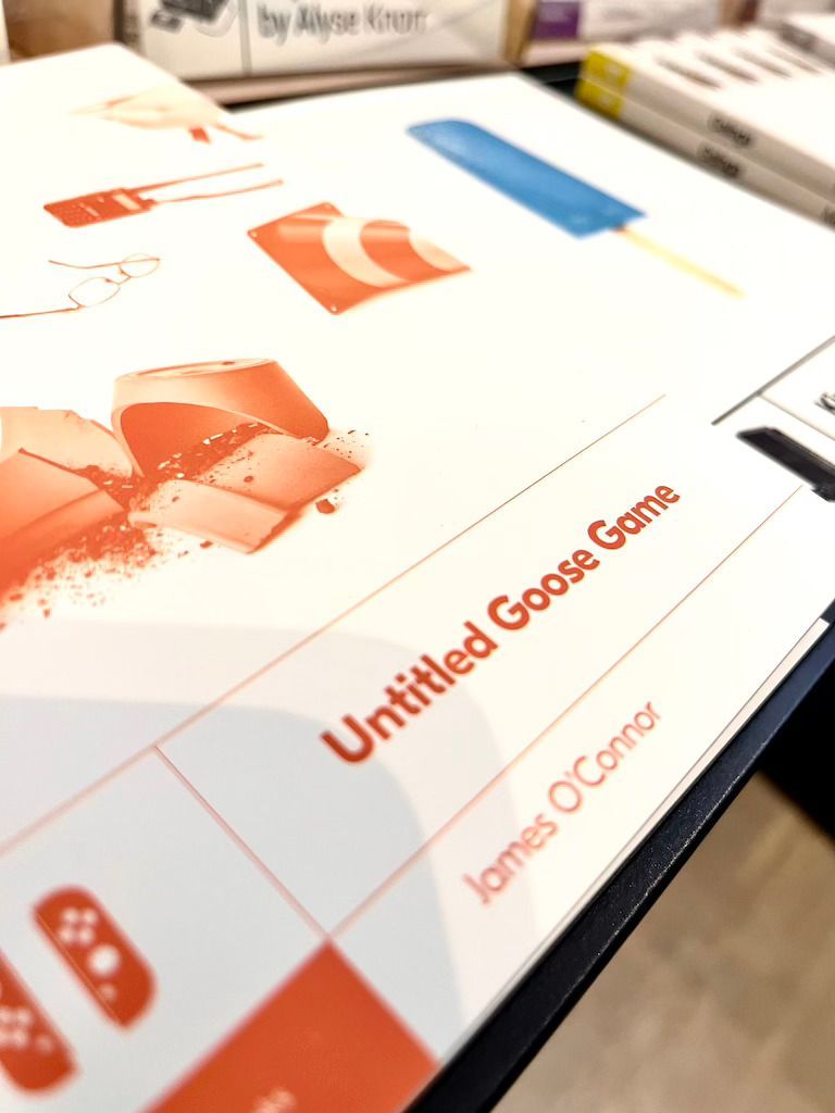 We are honoured to be stocking the Untitled Goose Game by James O'Connor (<a href="/Jickle/">James O'Connor</a>) and <a href="/BossFightBooks/">Boss Fight Books</a>: buff.ly/3BKJEHr 

A perfect read for the Christmas down time!