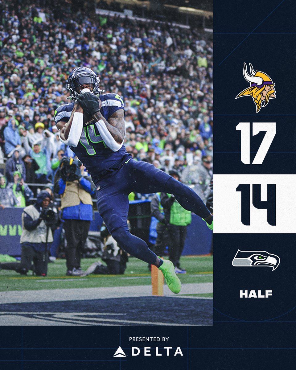 Seahawks's tweet photo. One down, one to go.

#GoHawks x @Delta https://t.co/6XbZLMaDHT