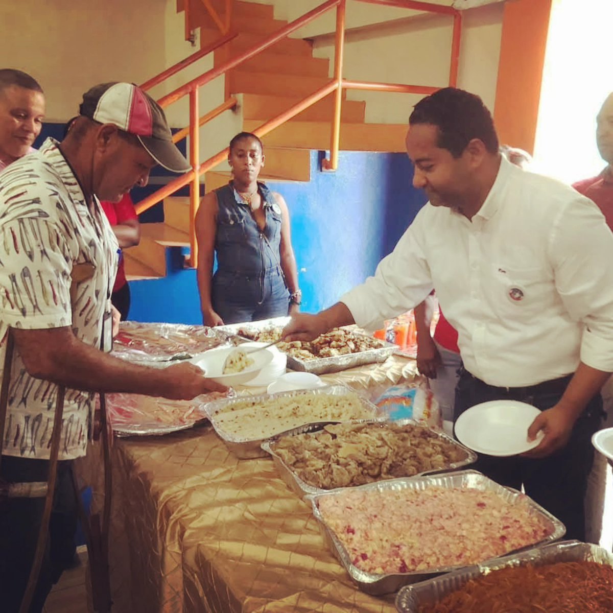 BennyMetz's tweet image. Participamos en el almuerzo navideño de la fundación Leonardo Díaz para las personas con discapacidad de San Cristóbal. @ConadisRD

#ConadisConTodos