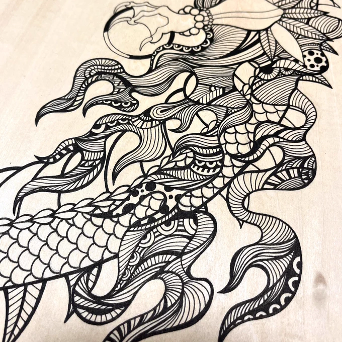 おはようございます本日も絵が描けることに感謝いろいろあって今日から年明けまでパートは休職です。画業は通常業務です 