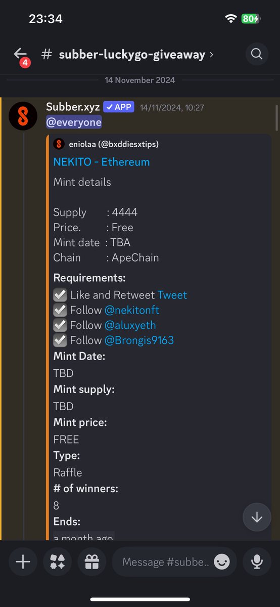 Another win for the ladies…Minted for 9pe 
3 per wallet 
Currently on 32ape FP
Little by Little we rack up the wins💕💕