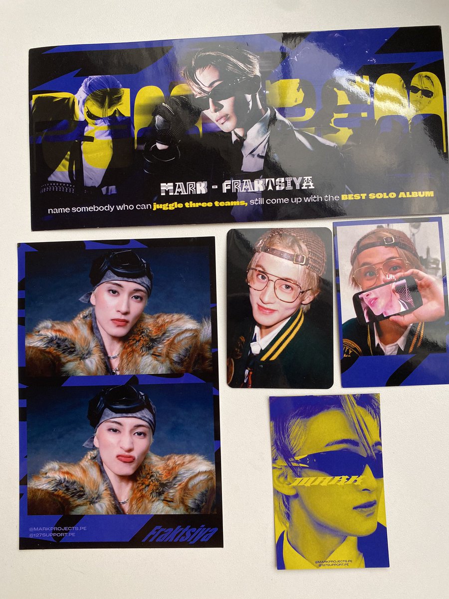 goldenmrkl's tweet image. hablemos de estos freebies de @markprojectspe y @127support_peru 😮‍💨🩵