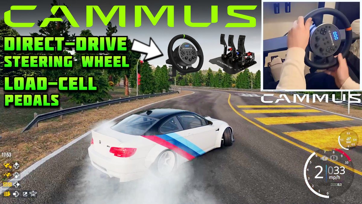 💥 First Time Drifting CAMMUS Wheel &amp; Pedals On CarX! 

👉 youtube.com/watch?v=AWrlJz…

#cammus #cammusracing #simdrifting #simracing #carx #carxdriftracing #wheeldrifting