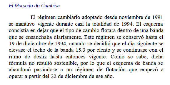 esquivelgerardo's tweet photo. Hoy se cumplen 30 años del régimen de flotación cambiaria en México.

Fuente: Informe Anual 1994, Banco de México. https://t.co/RfwTCbCcFl
