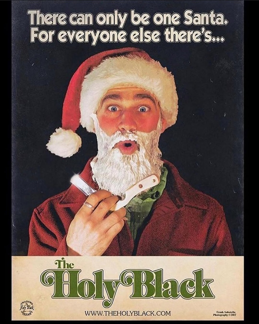 It’s a Holy Black Christmas 🏴🎅🏼🏴

#TheHolyBlack #Christmas #HolyBlackChristmas #VintageAd
