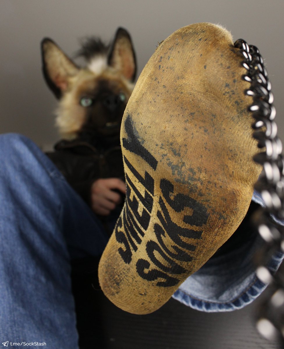 I'd be hesitant to push my face into a sock as filthy as that myself. But it looks like time is running out for you.

Might be better to just accept your fate under my stinking socks and embrace your role as my personal sock-slave, gettin' to huff up that strong musk..