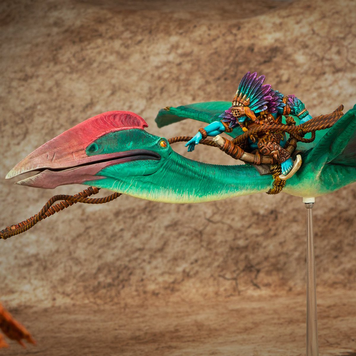 ulverbite's tweet photo. W’adrhûn Quatl / Winglord Predator
🪽
#colorsofconquest #pathofconquest #conquest #miniaturepainting @PBWargames https://t.co/81up6ZVjcv