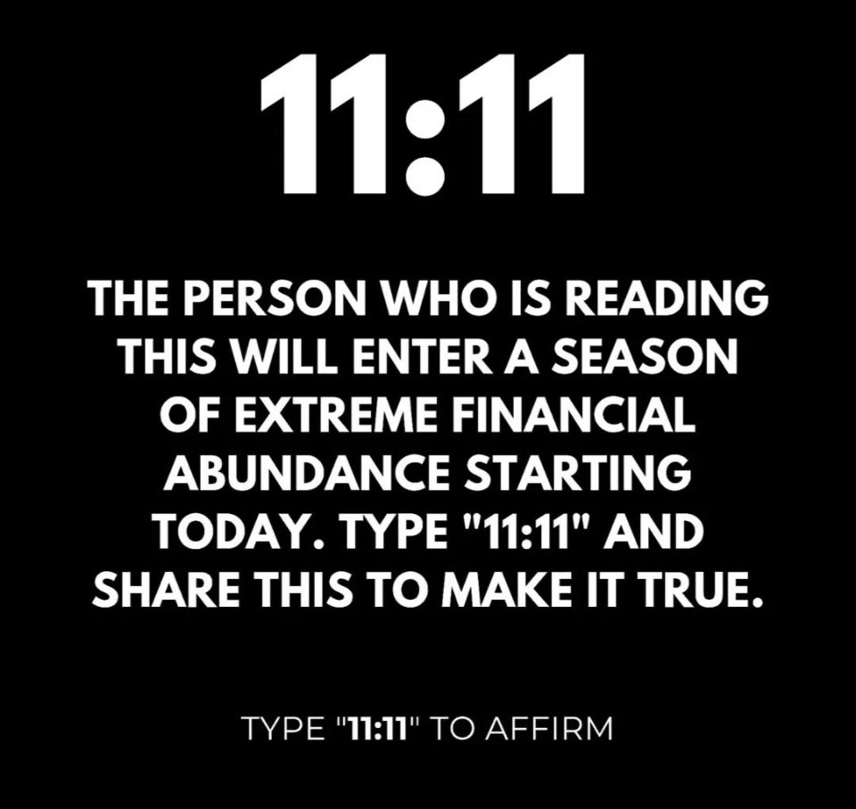 findinmyway2luv's tweet photo. 11:11 https://t.co/enys2DIgNp