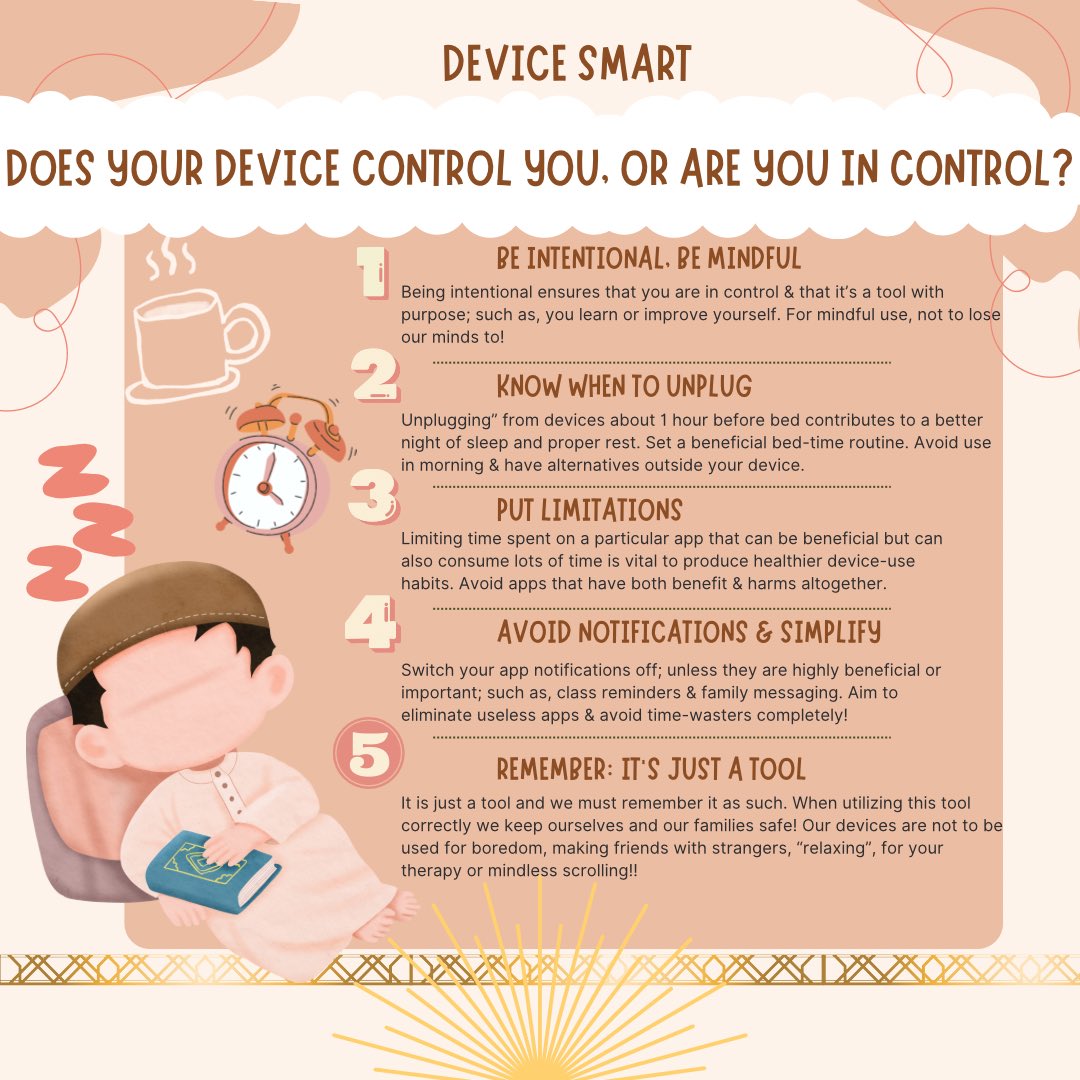 A poster we made. May Allaah keep us and our families safe, amiin