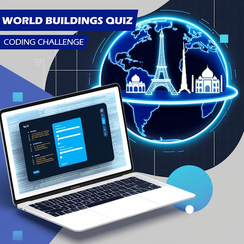 101Computing's tweet image. World Building Quiz: Code your own quiz based on the top tallest most iconc buildings in the world. - Find out more on: s.mtrbio.com/djxncueqes