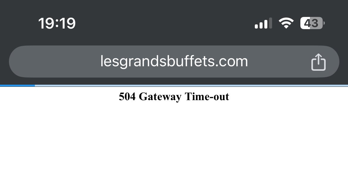 Le site des <a href="/GrandsBuffets/">Les Grands Buffets</a> est planté 
Tout le monde veut réserver suite au doc sur <a href="/66Minutes/">66Minutes</a>