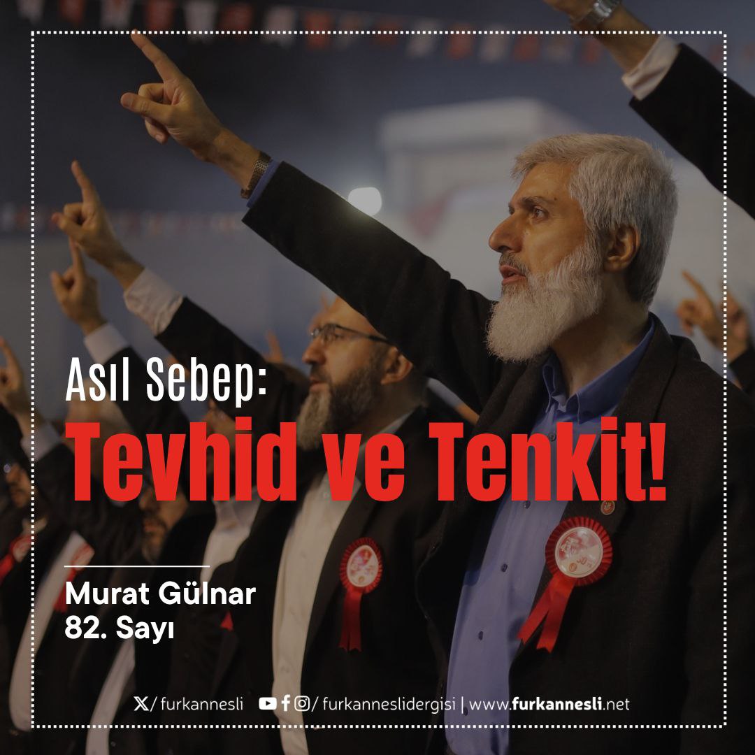 Furkan Vakfı'na Yapılan Engellemelerin Asıl Sebebini Dr. Murat Gülnar yazdı:

"Faaliyetlerimizin engellenmesi ve bitirilmeye çalışılmasının asıl ve en önemli sebebi Tevhid üzerinde durmamız ve bunun gereği olarak Tevhid’in hâkim olduğu bir medeniyet özlemini dile getirmemizdir."