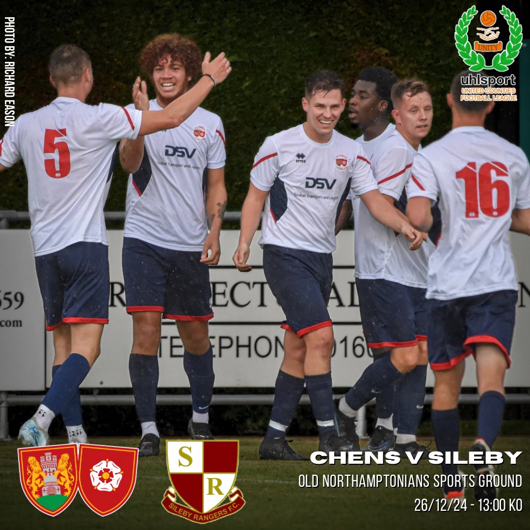 Northampton O.N. Chenecks (@onchenecksfc1) on Twitter photo Boxing Day = Derby Day ⚔️
We welcome Sileby Rangers to Billing Road for a Northants clash 💪
🎟️ £6 Adults / £4 Concessions / Students / <a href="/ntfc/">Northampton Town</a> Season Ticket Holders Boxing Day = Derby Day ⚔️
We welcome Sileby Rangers to Billing Road for a Northants clash 💪
🎟️ £6 Adults / £4 Concessions / Students / <a href="/ntfc/">Northampton Town</a> Season Ticket Holders