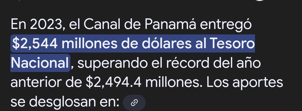 MBussin15's tweet photo. @humbertopelaez @ChialFelix 2023: 2.5mil millones en aportes al gobierno
2022: 2.2mil millones en subsidios abajo desglosados. 
Y nos preguntamos que dónde está la plata del canal? https://t.co/o6eVxdUD7E