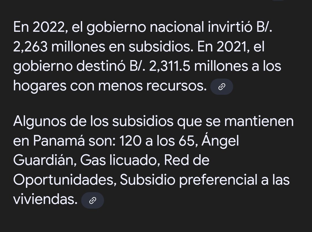 MBussin15's tweet photo. @humbertopelaez @ChialFelix 2023: 2.5mil millones en aportes al gobierno
2022: 2.2mil millones en subsidios abajo desglosados. 
Y nos preguntamos que dónde está la plata del canal? https://t.co/o6eVxdUD7E