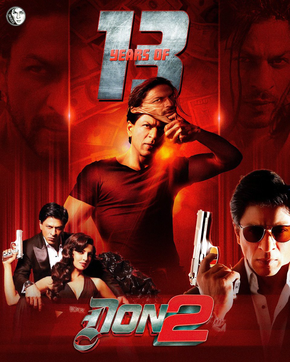 13 years of Don 2, where style met power and the King owned it all! 🖤 ‘Don ko pakadna mushkil hi nahi, namumkin hai.’ Here’s to a masterpiece that redefined the game! 🖤

<a href="/iamsrk/">Shah Rukh Khan</a> 

#13YearsOfDon2 #ShahRukhKhan #Don2 #KingKhan #SRK #King