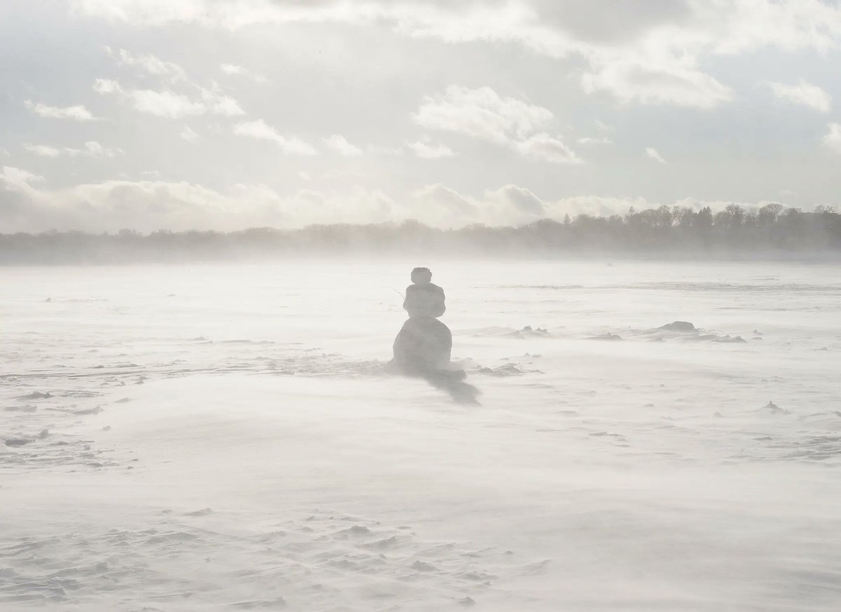 NataAlAr's tweet image. ✨ Con esta fotografía de Alec Soth (Bde Maka Ska, 2014) os deseo Felices Fiestas ✨ 

#AlecSoth #Navidad2024