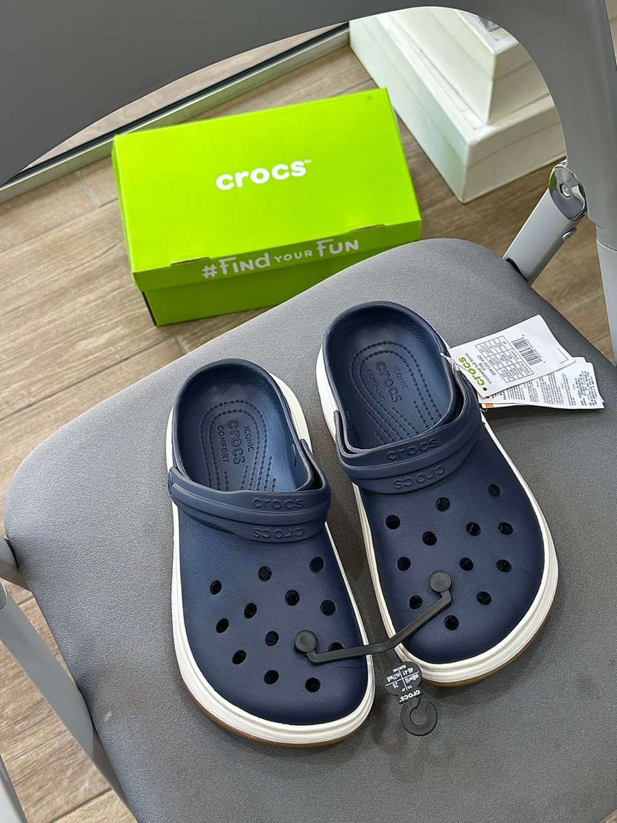 Tushecollection's tweet photo. What do nurses, celebs, and sneakerheads have in common? Crocs. 👟 Unapologetically bold, shockingly comfy, and globally adored. Crocs took 'ugly' and made it iconic. That’s business done right. 
Size 40-46
30k only
#Tushecollections 
#CrocsNation #ComfortKing" https://t.co/mxcE1c6srn