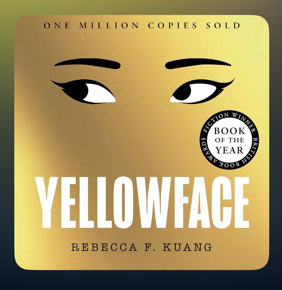MatthewAJones's tweet photo. @ChrisMcDougall @alexbellos @wanderingsiz 23. Yellowface by @kuangrf

A fun, modern and smart book with a neat concept. 

Listened to this in about 3 chunks with some long work journeys and it was good company. https://t.co/0RNjHca1f0