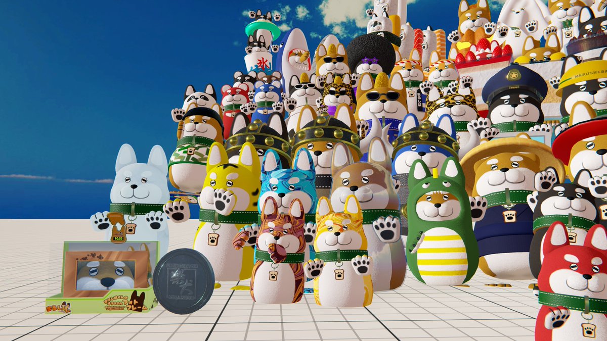 __Mooke__'s tweet photo. I was wondering how many Marushiba and other stuff I've collected at GAMECENTER RELAXDOG...
I didn't realize collected this many 🥲
I don't regret it 
Defiantly try get the ones I miss
#Resonite https://t.co/z4cro5LL0u