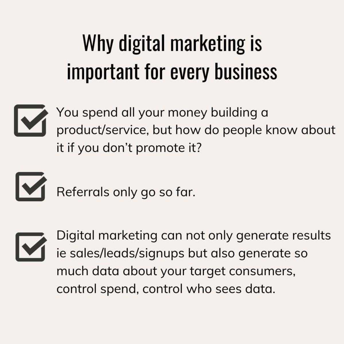 cladsoft's tweet photo. It's 2024, digital marketing is important now more than ever. ⁠
⁠
If you're business isn't actively executing a digital marketing strategy to grow your bottom line, ask yourselves, why?
Contact us for more information
..
..
..
#digitalmarketing #marketing #socialmediamarketing https://t.co/TSectvvuow