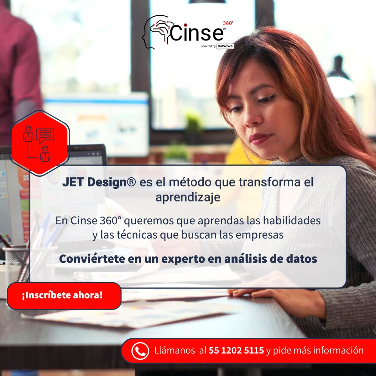 Cinse360's tweet photo. Con la metodología exclusiva JET Design® de Wawiwa, el programa Data Analyst de Cinse 360° te permite avanzar paso a paso en tus conocimientos
Cada lección es clara, estructurada y aplicable
Habla con un asesor al WhatsApp  55 1202 5115 o visita https://t.co/JPz2Zd7rAl #Cinse360 https://t.co/7S795bVYGe