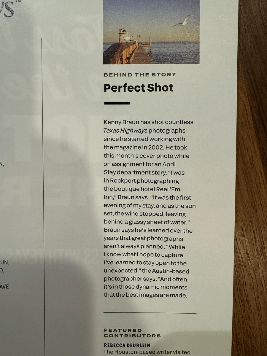 reeleminn's tweet photo. Love seeing a beautiful shot of our pier on the cover of Texas Highway magazine this month.  #rockporttx. #reeleminnrockport https://t.co/w90yct7L1z
