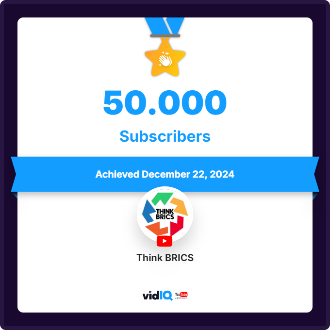 RealBRICSnews's tweet photo. We ❤️ You All
Thank you for an amazing year! Whether you celebrate #Christmas, another holiday, or just enjoy the season, we send you our warmest wishes for a fantastic new year ahead.

Next goal: 100,000 subscribers! 🎉 
Subscribe https://t.co/5RaqgeB3BS
#ThinkBRICS Team https://t.co/uXZb79dF86