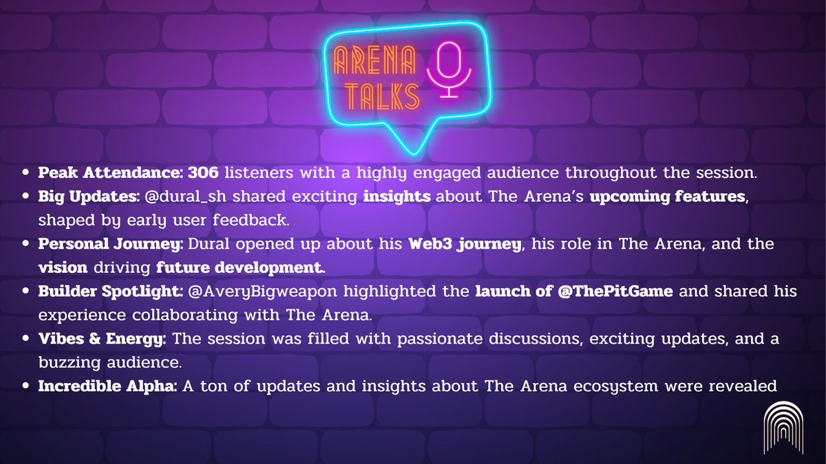 ArenaTalks🎙️ tweet media