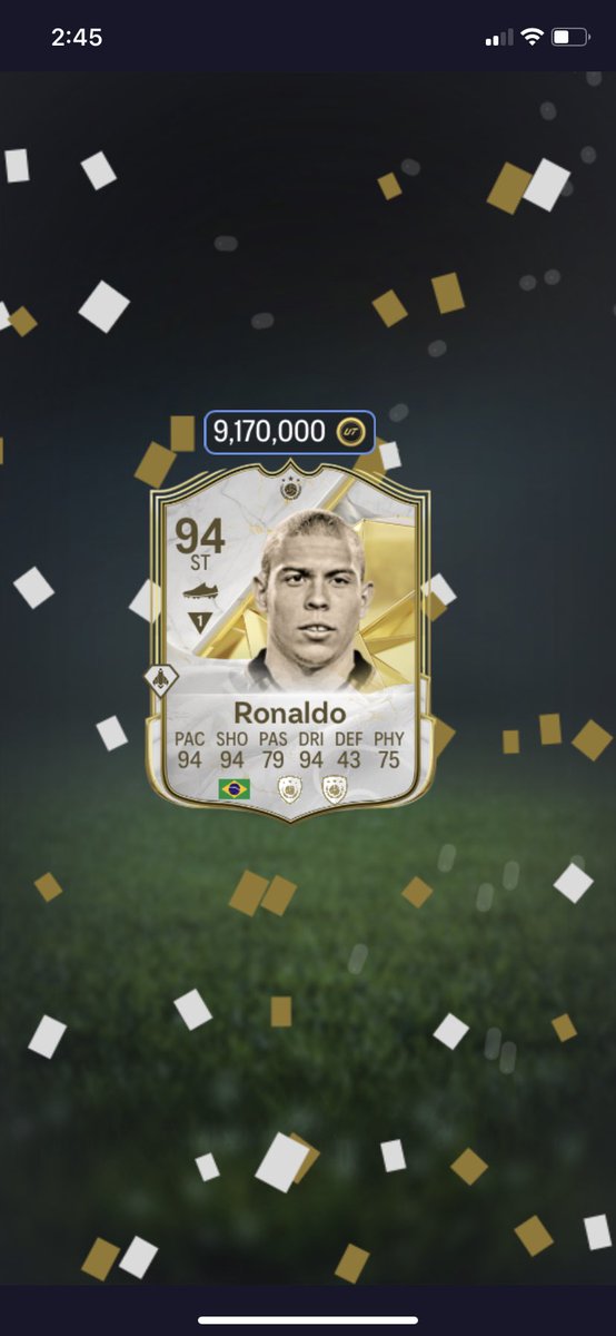 NasriVGC's tweet photo. @FIFA22_INFO Oooo BABY! https://t.co/frji60ATE1