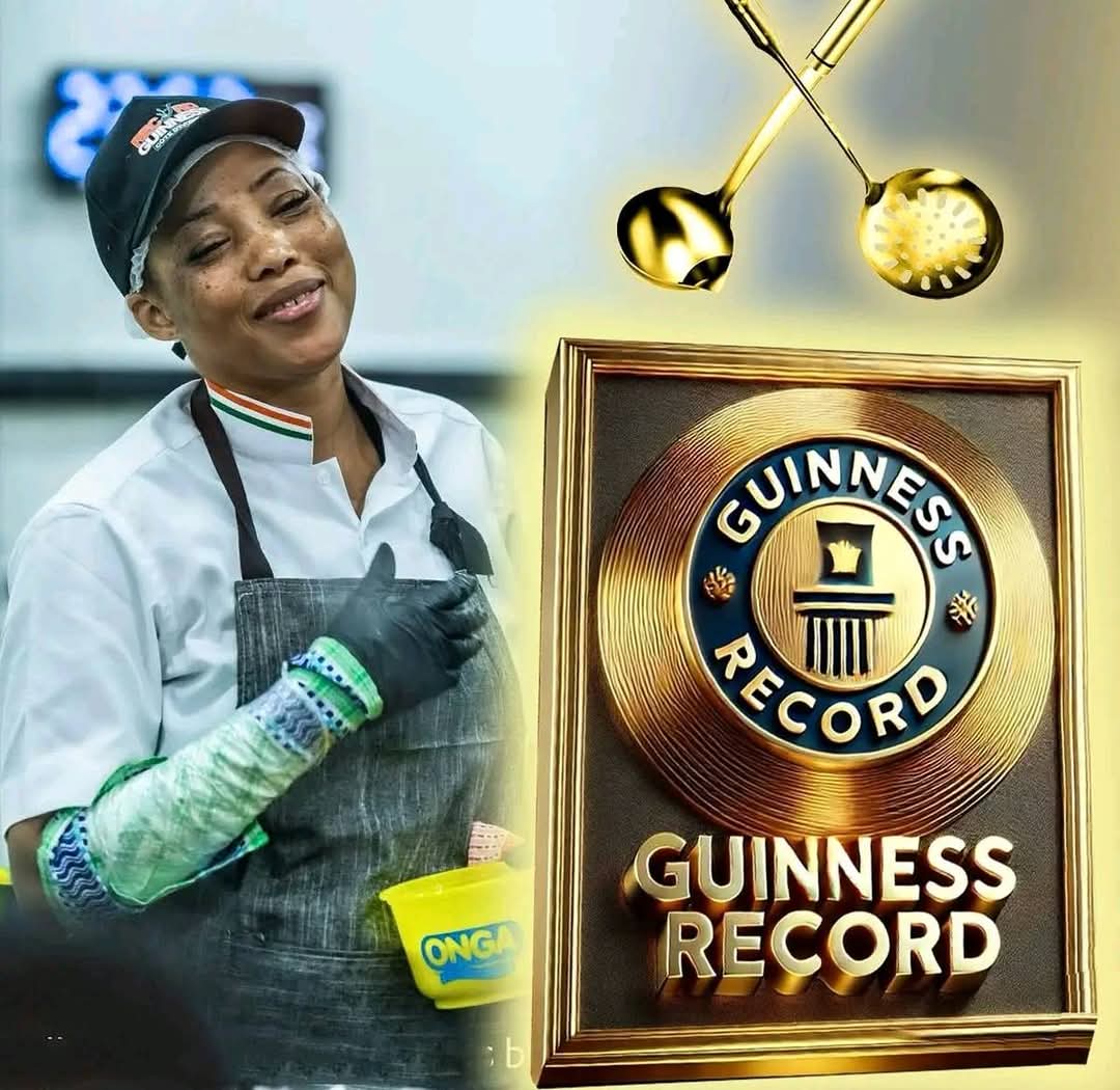 luca_varan's tweet photo. Dimanche 22 décembre, il est 19h00
Notre Championne vient de faire 120H 🤩🥺 !!! 120H de cuisine Non stop ! 
Elle bat l'ancien record de l'irlandais Alain Fisher 💪🧡 ! Fierté Nationale ! 
Elle vient d'établir un nouveau record

Toute fois ,elle a décidé de continuer jusqu'à demain 19h pour faire 144h !
Comme ça elle est sûr d'être devant après le retrait de quelques heures !
#GoCheffeZeinab
#ZeinabRecordGuinness