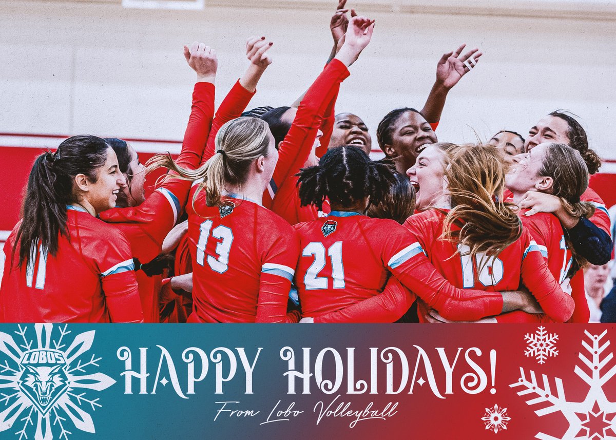 𝐇𝐚𝐩𝐩𝐲 𝐇𝐨𝐥𝐢𝐝𝐚𝐲𝐬, from our Lobo VB Family to yours🎄🐺