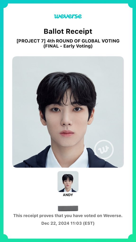 shvp_grdn's tweet photo. 🦭VOTE FOR ANDY🦭 He’s an
all-rounder, super talented,funny, and very Jumpy 😂
He deserves the vote!!! His talent has been overlooked this whole show!!!
LETS DEBUT ANDY ANDAYS!!!
#PROJECT7 #ANDY #VOTEFORANDY https://t.co/QlAqhL2PJU