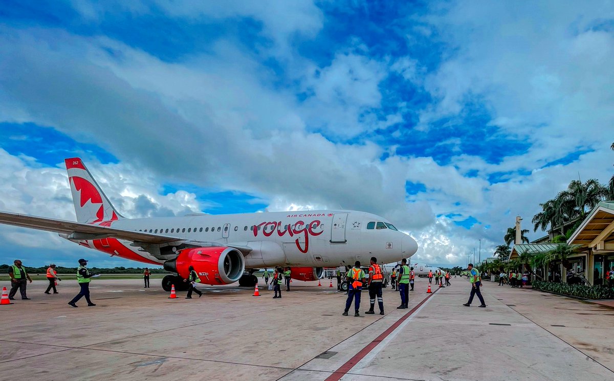 LaRomanaAirport's tweet photo. Welcome to #LaRomanaAirport, your gateway to connect the stunning #DominicanRepublic with beautiful #Canada! We take immense pride in ensuring that every visitor's journey begins with an unforgettable experience right from the moment they touch down. 🌟✈🌴

@AirCanada https://t.co/lxNuhMgrxh