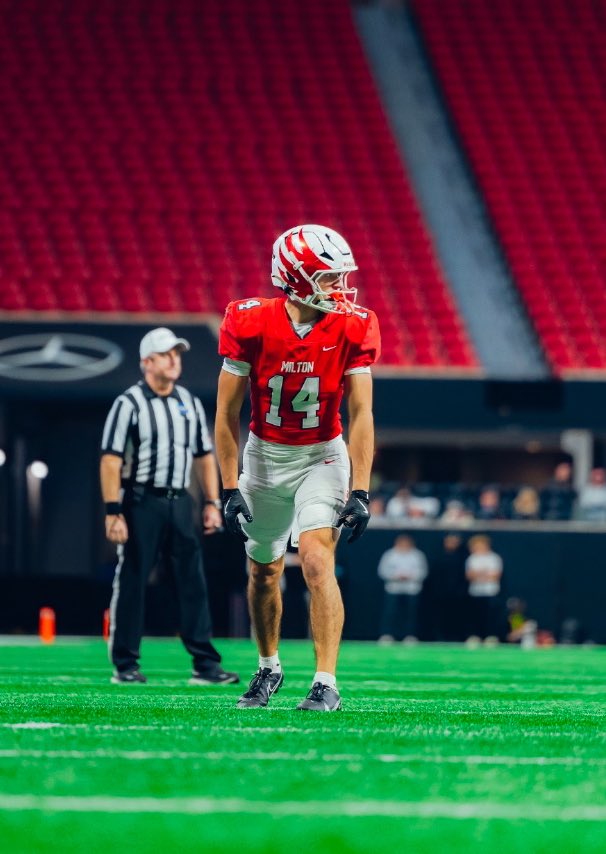 GHSA 5A State Champs
Sophomore season Hudl
317 Yards
17 Receptions
6 Touchdowns 
hudl.com/v/2QJQa5