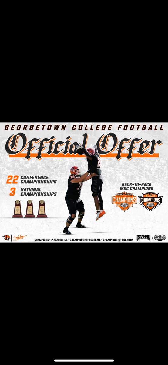 Tre Jackson (@tj_trejackson) on Twitter photo bless to receive my second offer from Georgetown college 🧡!!!!!
<a href="/Coach_Harmon51/">Coach Matt Harmon</a> <a href="/JohnPerin/">John Perin</a>
<a href="/APHatchellMHS/">Stephen Hatchell</a> bless to receive my second offer from Georgetown college 🧡!!!!!
<a href="/Coach_Harmon51/">Coach Matt Harmon</a> <a href="/JohnPerin/">John Perin</a>
<a href="/APHatchellMHS/">Stephen Hatchell</a>