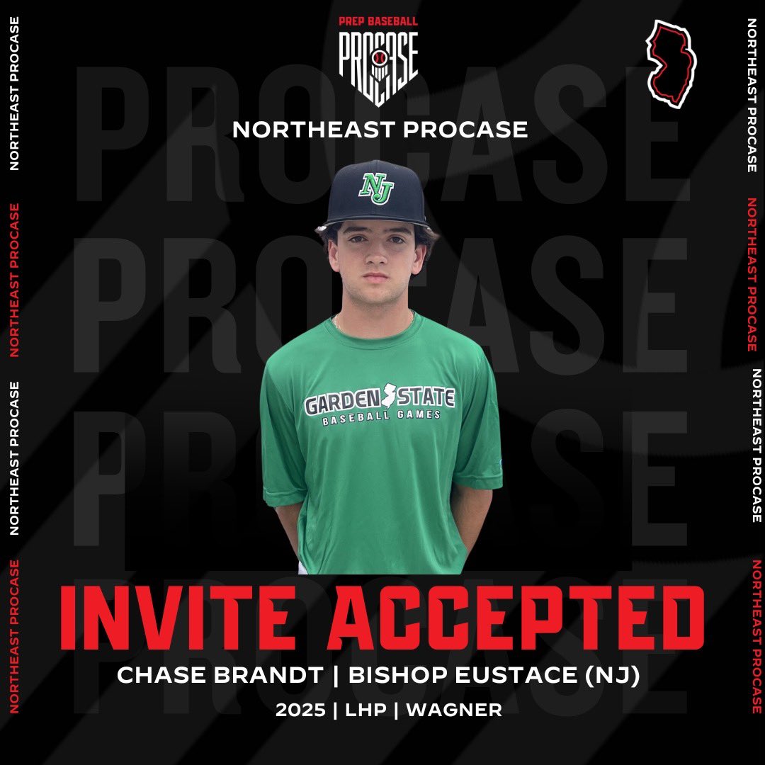 Prep Baseball New Jersey (@prepbaseballnj) on Twitter photo Invite Accepted ✅
2025 LHP and <a href="/WagBaseball/">Wagner Baseball</a> commit Chase Brandt (Bishop Eustace) will be with us on February 8th in Farmingdale, NJ for the Northeast ProCase.
Profile 👤
prepbaseballreport.com/profiles/NJ/Ch…
Request 🔗
loom.ly/PH3XCm0
<a href="/Chasebrandt26/">Chase Brandt 2025</a> | #NEProCase Invite Accepted ✅
2025 LHP and <a href="/WagBaseball/">Wagner Baseball</a> commit Chase Brandt (Bishop Eustace) will be with us on February 8th in Farmingdale, NJ for the Northeast ProCase.
Profile 👤
prepbaseballreport.com/profiles/NJ/Ch…
Request 🔗
loom.ly/PH3XCm0
<a href="/Chasebrandt26/">Chase Brandt 2025</a> | #NEProCase