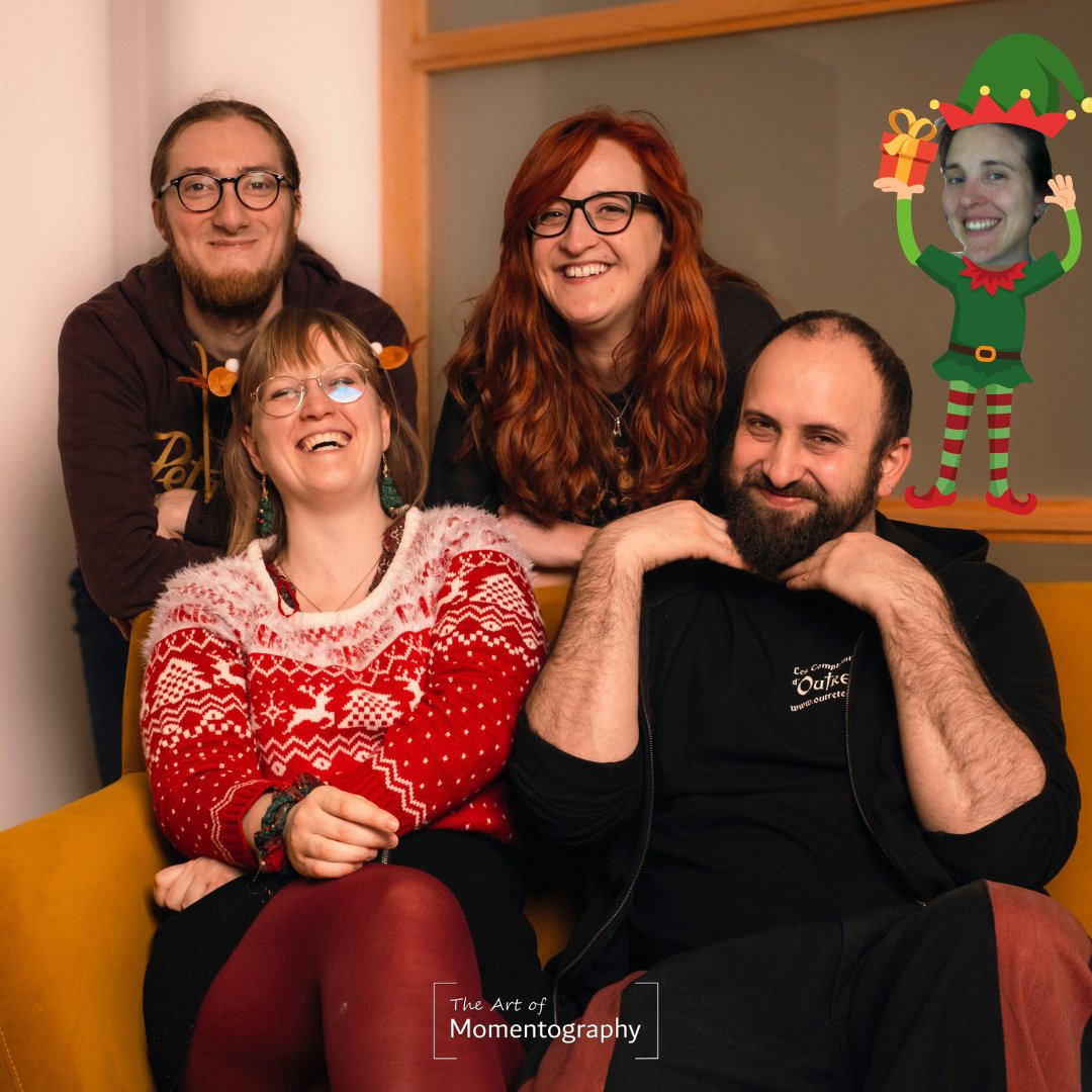 Joyeuses fêtes de la part des permanent·e·s !