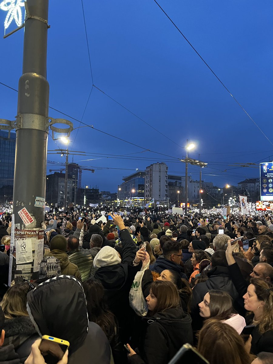 I'm part of the movement.

Serbia is awake.