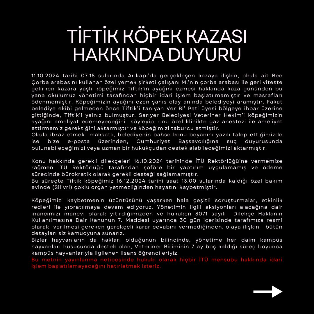 İTÜ GK Ver Bi’ Pati tweet media