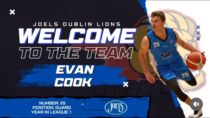 ecook40's tweet image. Excited to announce I signed my first professional basketball contract to play for the Dublin Lions of the Irish National Basketball League! 🇮🇪🦁 #LionsPride