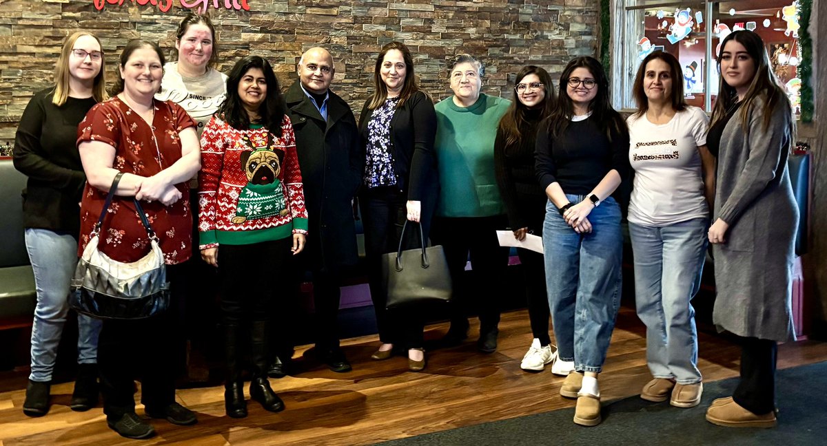 DeltaFHO's tweet photo. Celebrating the holidays with the awesome team of the Delta Medical Clinic. Your hard work, support and positivity shine brightly throughout the year. Here’s to celebrating all we’ve accomplished together! 🎄@SharonBalMD https://t.co/Vem7sH2Cth