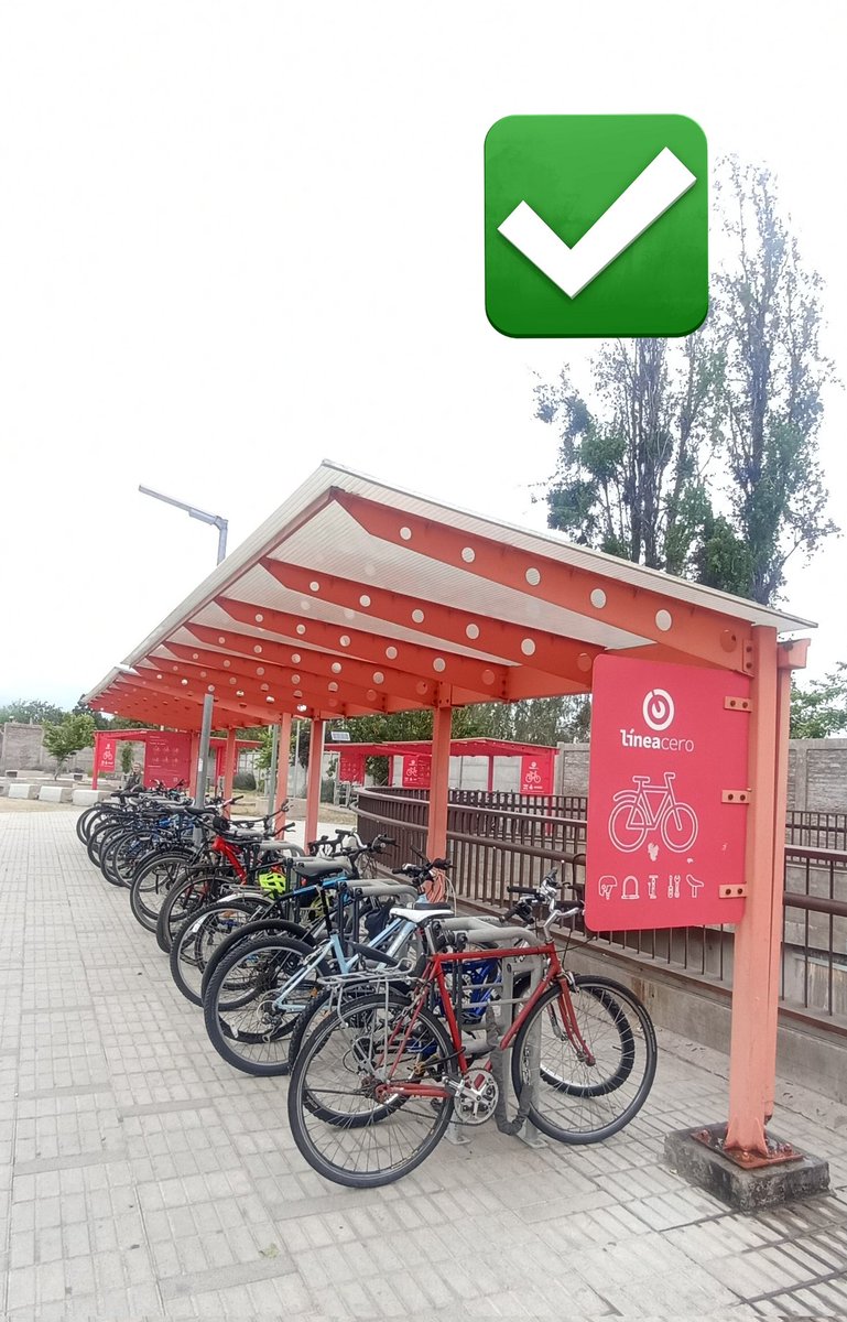 arriagadaPAD's tweet photo. Al instalar biciestacionamientos de larga estadía o de conexión intermodal es clave considerar condiciones del servicio y tb del entorno. En esa línea debemos aprender de nuestra propia experiencia local ¿Por qué #lineacero de F. Castillo Velasco anda muy bien y otras no se usan? https://t.co/RTncHPwf68