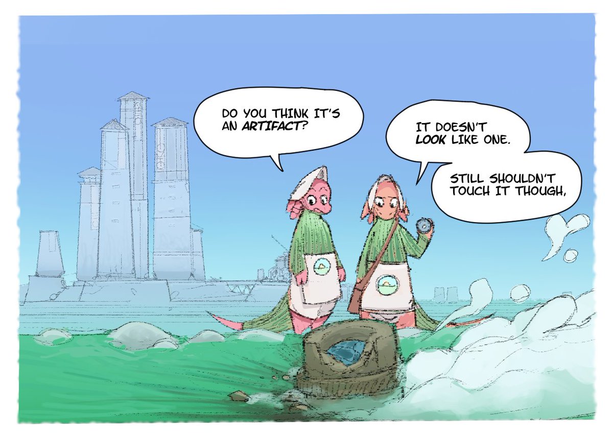 "So it just... fell from the sky?" (1/2)